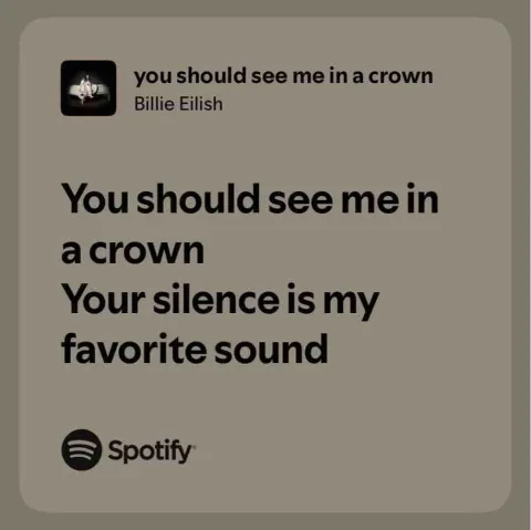Billie Eilish &ndash; you should see me in a crown