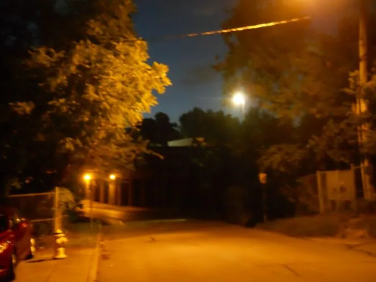 On your way home, you notice the streetlights flickering. What do you think?