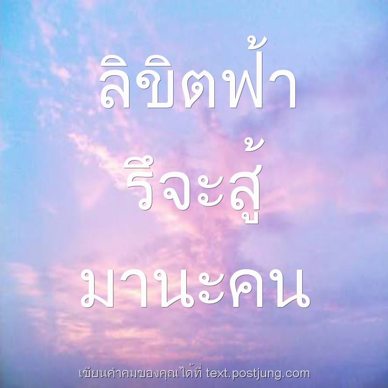 ลิขิตฟ้า รึจะสู้ มานะคน