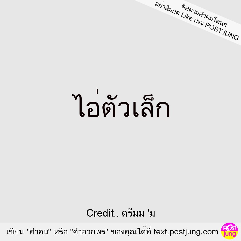 ไอ่ตัวเล็ก