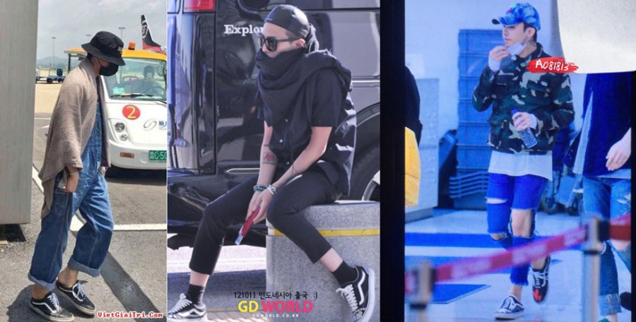 Street Fashion Never Die แกะแฟชั่นรองเท้าของไอค่อนเกาหลี G-Dragon x Vans !