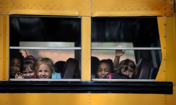 รถโรงเรียนในอเมริกา