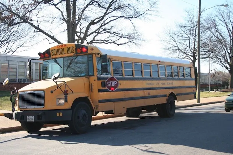 รถโรงเรียนในอเมริกา