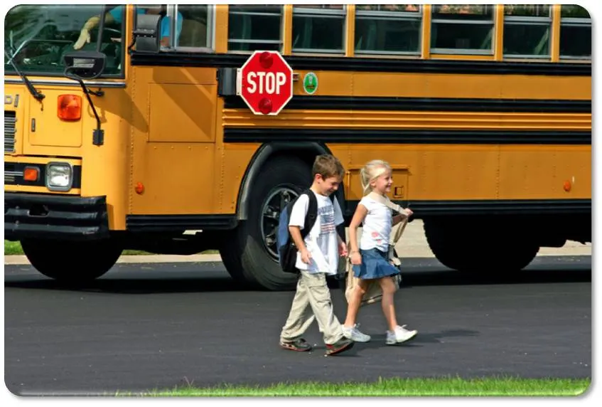 รถโรงเรียนในอเมริกา