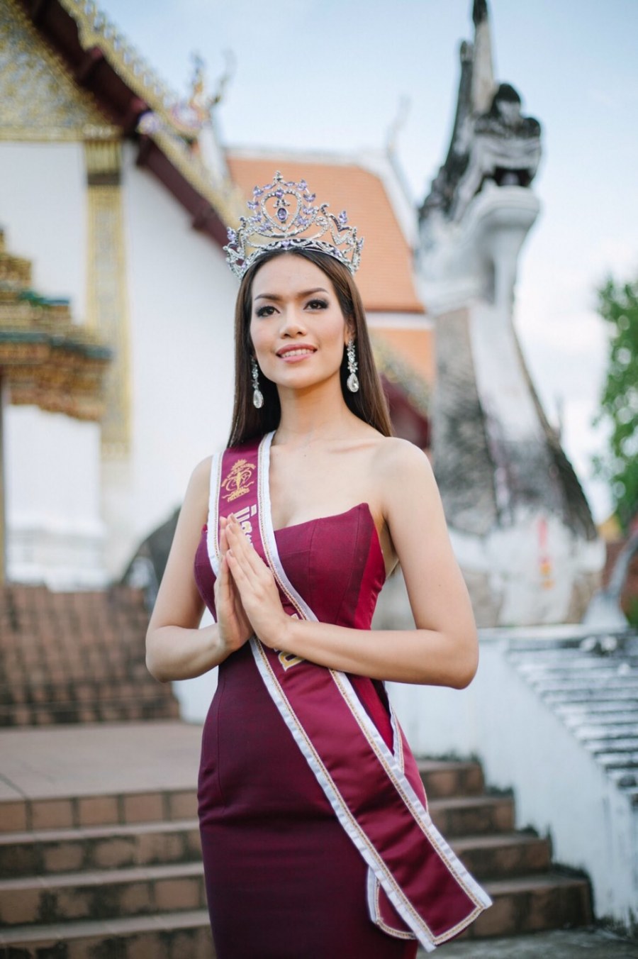 ตัวเก็งเต็งมง "น้องอุ้ม-พิณรัตน์" แอร์โฮตเตสสาว ตัวแทนสาวงามจังหวัดน่าน Miss Supranational thailand 2017