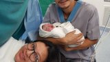 น้ำ รพีภัทร สุดปลื้ม ภรรยาคลอดลูกสาว สุดน่ารัก