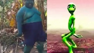 ฮัคตัวเขียว!ใครๆก็ทำได้ หนุ่มอ้วนน่ารัก โชว์สเต๊ปเต้นเพลงเอเลี่ยนตัวเขียว อย่างเหมือน