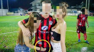 สนามบอลหรือสนามนม!! พ่อบ้านใจกล้าถึงได้หนีเมียไปเตะบอลกันบ่อยๆ