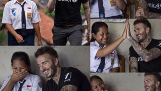 หล่อได้อีก &ldquo;เบ็คแฮม&rdquo; ยกไอจีสตอรี่ให้ &ldquo;เด็กหญิงอินโดฯวัย 15 ปี&rdquo;