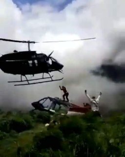 คลิปสุดสยอง ช่างเทคนิคโคลอมเบีย ถูกใบพัดเฮลิคอปเตอร์ตัดร่างฉีกขาดกระจุย หลังรอการช่วยเหลือนานเกือบ 1สัปดาห์