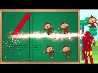 สำหรับคุณน้องๆ หนูๆ พี่ไอรอนแมน จะพาน้องไปนับเลขกัน