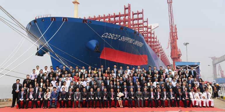จีนเปิดตัว! H1416 เรือสินค้าเดินสมุทรลำใหญ่ที่สุดในโลก