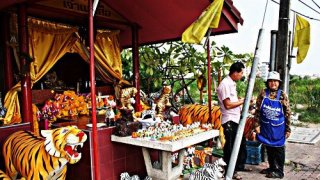 ศาลเจ้าแม่เสือ ผู้สะกดความชั่วร้ายจากทางสามแพร่ง พร้อมให้โชคลาภ