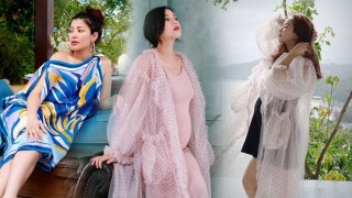 รวม &ldquo;แฟชั่นชุดคลุมท้อง&rdquo; ของเหล่าดาราไทย ที่คุณแม่สายแซ่บต้องดู!