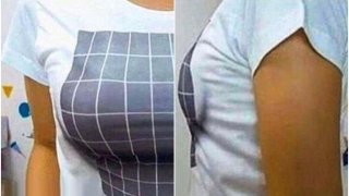 ฮือฮา! ญี่ปุ่นสุดล้ำผลิตเสื้อยืด 3 มิติ เสริมอกอึ๋ม อัพไซส์ แบบไม่ต้องศัลยกรรม