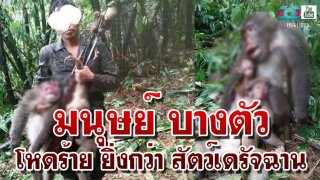 มนุษย์ บางตัว !! โหดร้าย ยิ่งกว่า สัตว์เดรัจฉาน