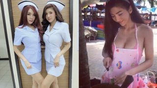 หนุ่มๆตาค้าง!! &ldquo;น้องขนม&rdquo;เเม่ค้าส้มตำสุดเด็ด-แซ่บ ที่สุดในประเทศ!