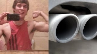 "ถูกรวบตัว" หนุ่มพยายามมีเซ็กซ์กับท่อไอเสียรถ ยัดเยียดความเป็นผัวให้รถที่จอดนิ่ง!