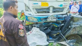 "ปิดตำนานหนุ่มสตั๊นท์แมน" ค่ายกันตนา ถูกรถบรรทุกขยี้ดับคาซากรถเก๋ง