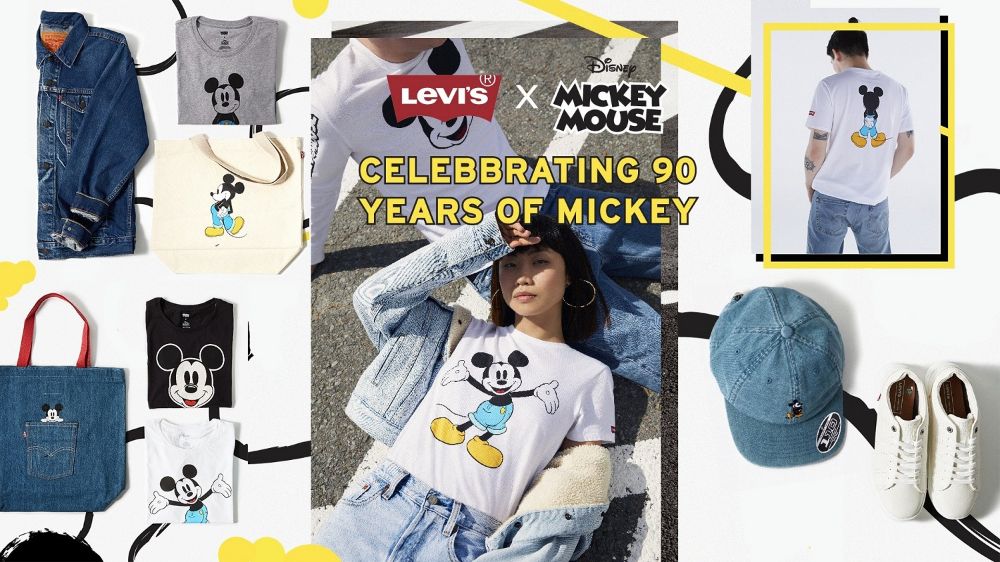 Levi’s® x Mickey Mouse Collaboration ถ่ายทอดความพิเศษ จากการครบรอบ 90ปี Mickey Mouse กับ 145 ปี ต้นกำเนิดแห่งยีนส์จาก Levi’s®