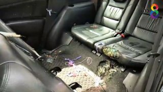 เตือนภัย!! ลูกโป่งอัดแก๊สระเบิดในรถ เหตุดึงสายชาร์ตโทรศัพท์ในรถออกจนสปาร์ค เจ็บ 3 คน