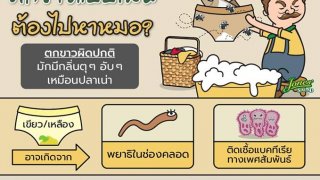 เอ๊ะ ทำไมตกขาวหน้าตาเปลี่ยนไป จะเป็นอะไรไหมเนี่ย?