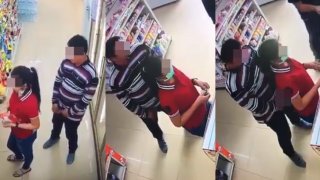 เตือนภัย! หนุ่มเดินตามสาวในร้านสะดวกซื้อ ช่วยตัวเองจนสำเร็จความใคร่ โดยที่ผู้หญิงไม่รู้ตัว (คลิป)