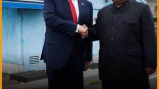 ทรัมป์สร้างประวัติศาสตร์!! ผู้นำสหรัฐฯ เหยียบแผ่นดินเกาหลีเหนือครั้งแรกเห็นพ้องเปิดเจรจาอีกรอบ ชวนคิมเยือนทำเนียบขาว