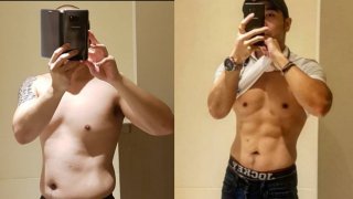 ชาวเน็ตเผยเคล็ดลับ!! 120 วัน กับการแข่งกับตัวเอง จากคนอ้วน มาเป็นหนุ่มหุ่นดี