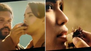 ฮาสนั่น!! ซีรีย์ netflix ฉากกินผลไม้ต่างดาว บนดวงจันทร์ ชาวเน็ตจับโป๊ะสนั่น นี่มันเงาะโรงเรียนชัดๆ