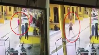 เตือนภัย! สาวอยู่ห้องลำพัง โดนชายหื่นงัดห้องหวังข่มขืน โชคดีหนีทันพร้อมคลิปมัดตัว