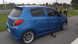 เรื่องเศร้าบนมอเตอร์เวย์ พบศพชายนอนเสียชีวิต ข้างๆ มียาฆ่าหญ้า