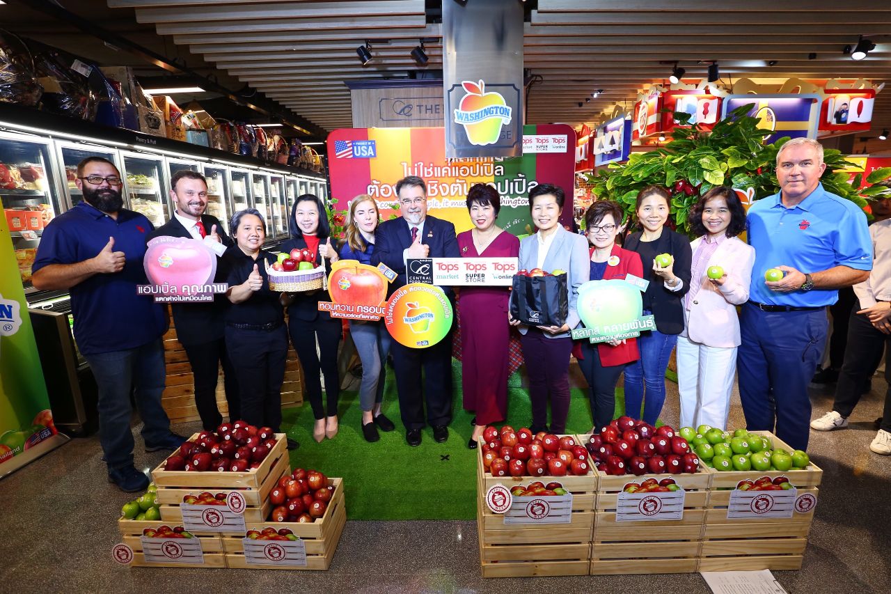 คณะกรรมการวอชิงตันแอปเปิ้ลบูมตลาดแอปเปิ้ลเมืองไทย จัดงาน “เปิดฤดูกาลวอชิงตันแอปเปิ้ล 2019”