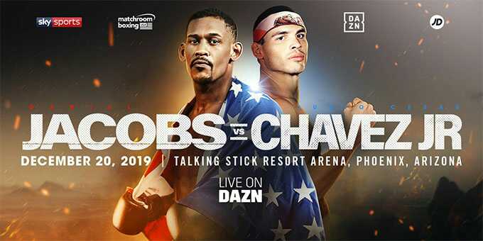 มวย DANIEL JACOBS VS JULIO CESAR CHAVEZ JR.