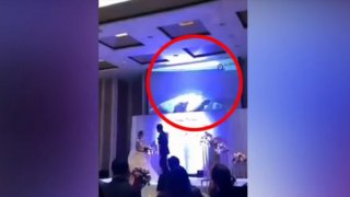 ช๊อกกันทั้งงาน!! เจ้าบ่าวแค้นจัด ฉายคลิปแอบถ่ายเจ้าสาว