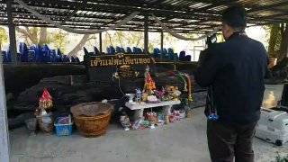 พะเยาแห่ขอโชค เจ้าแม่ตะเคียนทองหนองเล็งทราย (มีคลิป)