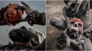 เผยเรื่องราวและภาพถ่ายที่น่าทึ่งของนักบวชนิกายอโฆรี (Aghori) นักบวชผู้กินเนื้อศพ สูบกัญชาบำเพ็ญเพียรเพื่อบรรลุธรรม