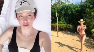 คลาวเดีย" โชว์ความเป๊ะสวนทางอายุ อวดหุ่นปังในชุดบิกินี่สุดแซ่บ