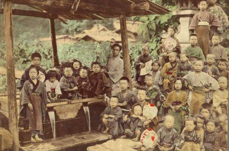 ภาพถ่ายระบายสีจากญี่ปุ่นในศตวรรษที่ 19