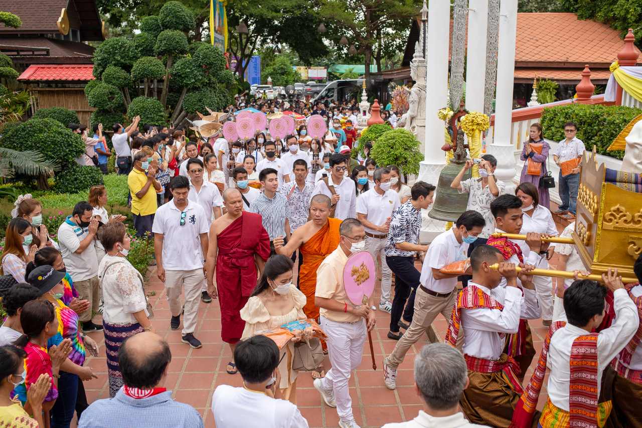 ส่องกฐินสามัคคี'63 วัดท่าไม้จัดยิ่งใหญ่อลังการ