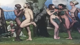 โบสถ์ในสวีเดนเปลี่ยนรูปสวนอีเดนจากอดัมและอีฟให้เป็นคู่เกย์หญิงและชายหลากเชื้อชาติ สีผิว