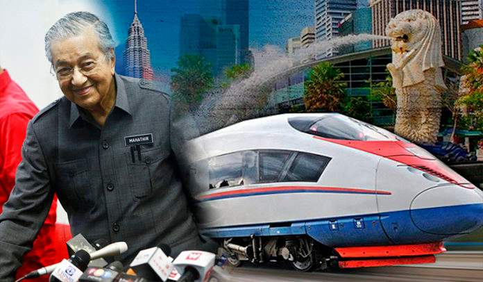 สิงคโปร์และมาเลเซียประกาศยุติโครงการรถไฟความเร็วสูงระหว่างประเทศ