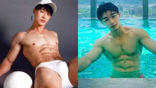 Yilian โค้ชสอนว่ายน้ำสุดหล่อ กล้ามใหญ่ ซิกแพคแน่นสุดๆ