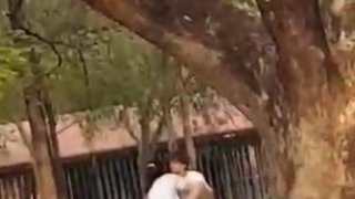 วัยรุ่นคลั่งรัก ดูดปากไม่อายฟ้าดิน กลางสวนรถไฟจตุจักร