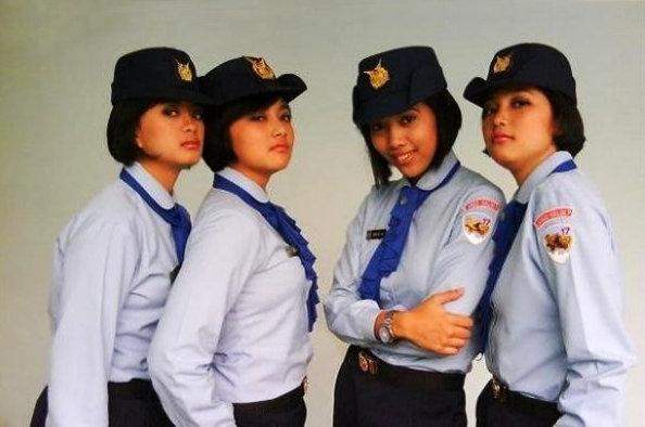 6 ภาพ ทหารหญิงชาวอินโดนีเซียที่หาชมได้ยาก