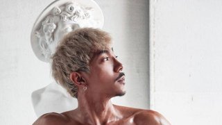 เป้าฟิตมาก!! ส่องความแน่น ฟลุ๊ค ธนพงษ์ นายแบบเป้าตุงสุดแซ่บ