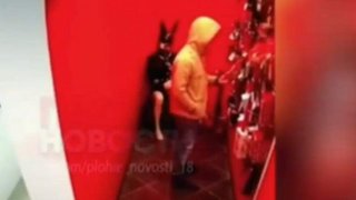 หนุ่มหื่นทนไม่ไหว ช่วยตัวเองกับหุ่น กลางร้านเซ็กซ์ทอย (คลิป)