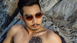 ดิว วิศรุต นายแบบหนุ่มมาดเข้ม พกของใหญ่ยาวจุกๆ