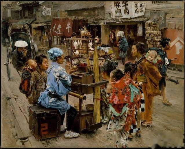 18 ภาพวาดที่ชาวอเมริกันวาดทิวทัศน์โตเกียวในสมัยเอโดะเมื่อ 100 ปีก่อน