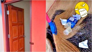 สาวเลิกงานกลับถึงห้อง เจอประตูเปิดอ้า มองเข้าไปเห็นถุงยางใช้แล้ว ที่นอนผ่านศึกหนัก